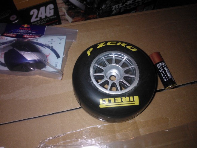 Got Sebastion Vettels head through the post today. Yes its the second Red Bull 7 Delivery!