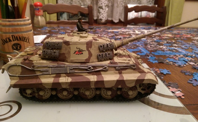 Tamiya 1:35 King Tiger Radio Control Part&nbsp;4